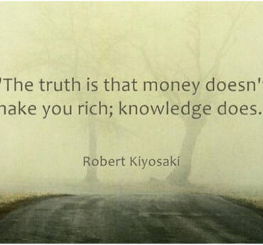 Knowledge make you rich